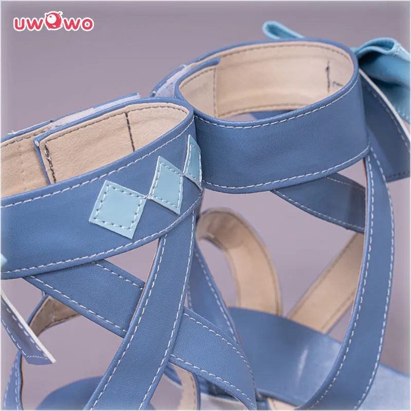 Uwowo Game Genshin Impact Jean Summer Outfit Sea Breeze Dandelion Cosplay Shoes