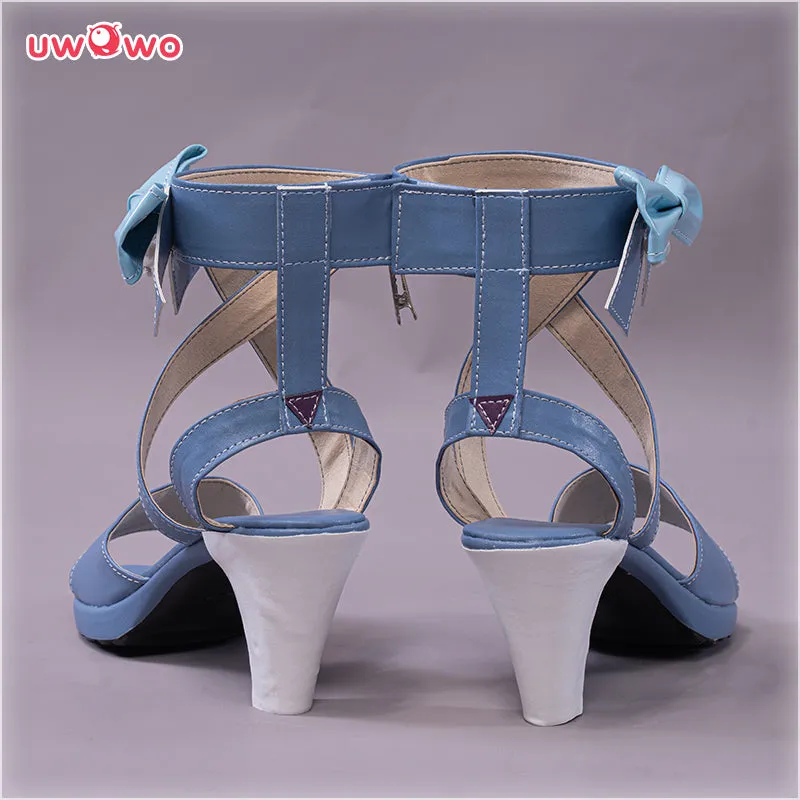 Uwowo Game Genshin Impact Jean Summer Outfit Sea Breeze Dandelion Cosplay Shoes