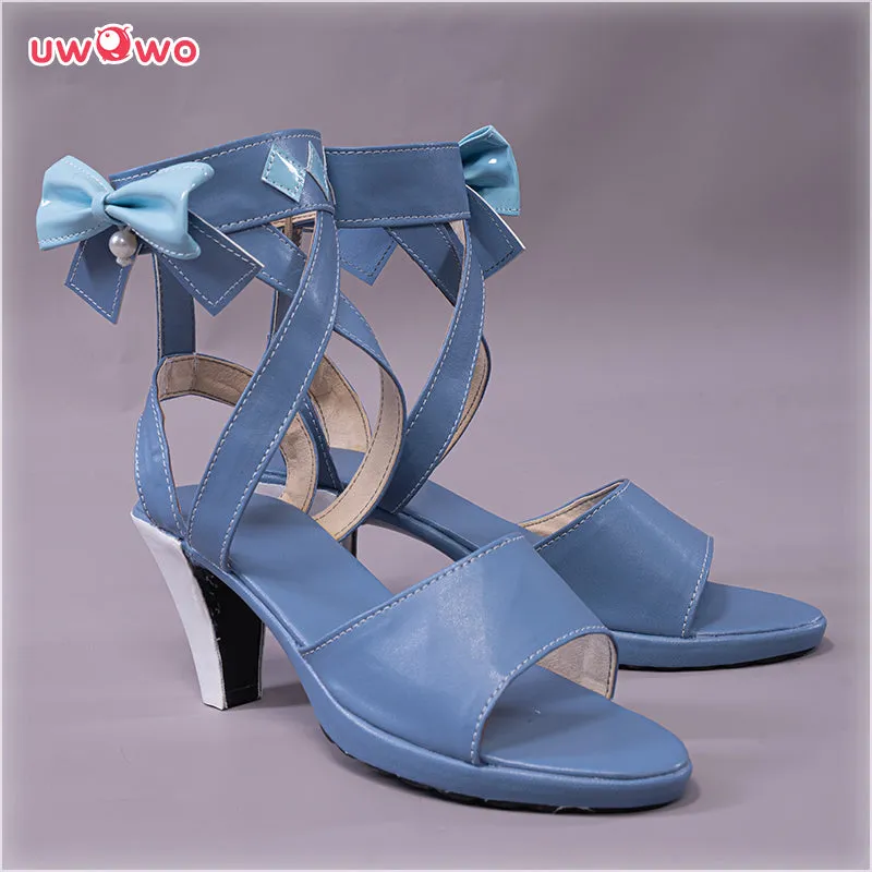 Uwowo Game Genshin Impact Jean Summer Outfit Sea Breeze Dandelion Cosplay Shoes