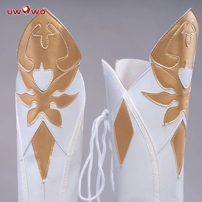 Uwowo Game Genshin Impact Jean The rigorous Dandelion Knight Cosplay Shoes